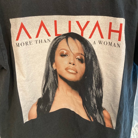 FRCHS x AAliyah T-shirt M Black Cotton Official Unisex Fit - Picture 3 of 4